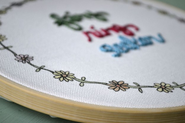 fairy ring seeker embroider hoop