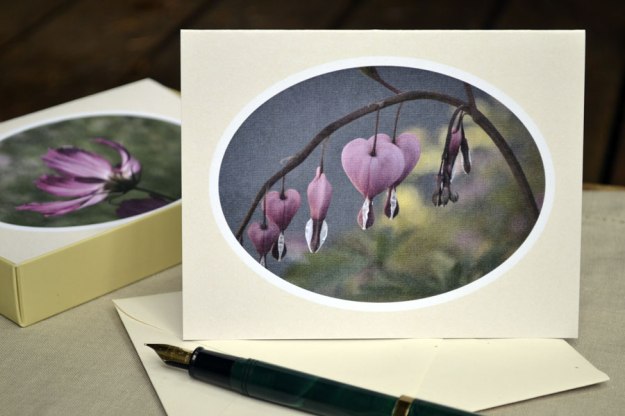 stationery set note cards flowers