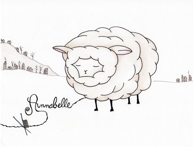 sheep Annabelle fluffy fleece