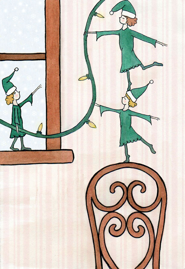 pixies elves christmas