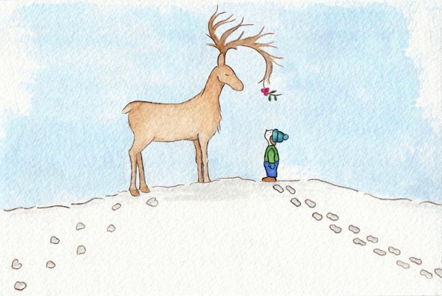 reindeer illustration