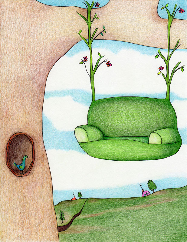 fairy tree swing