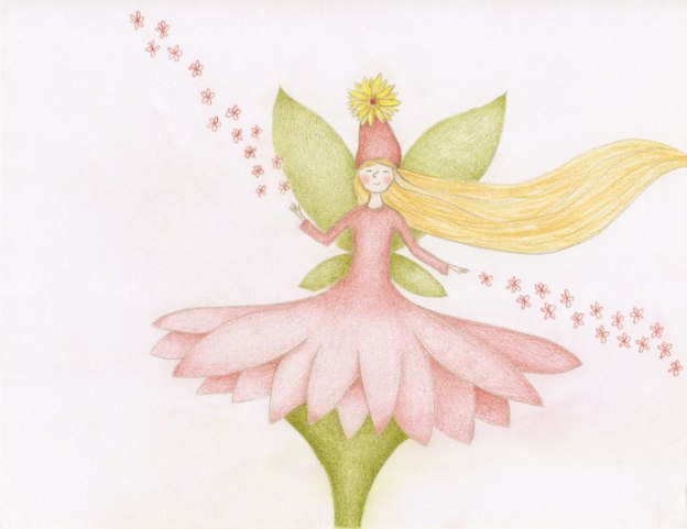 fairy flower drawing